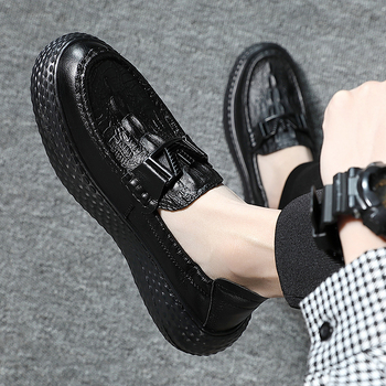 Vissalen Unisex Bean Shoes – Slip-On Nautične tenisice s gumom, zaobljeni vrh, visina pete 3–5 cm, dobna skupina 18–40