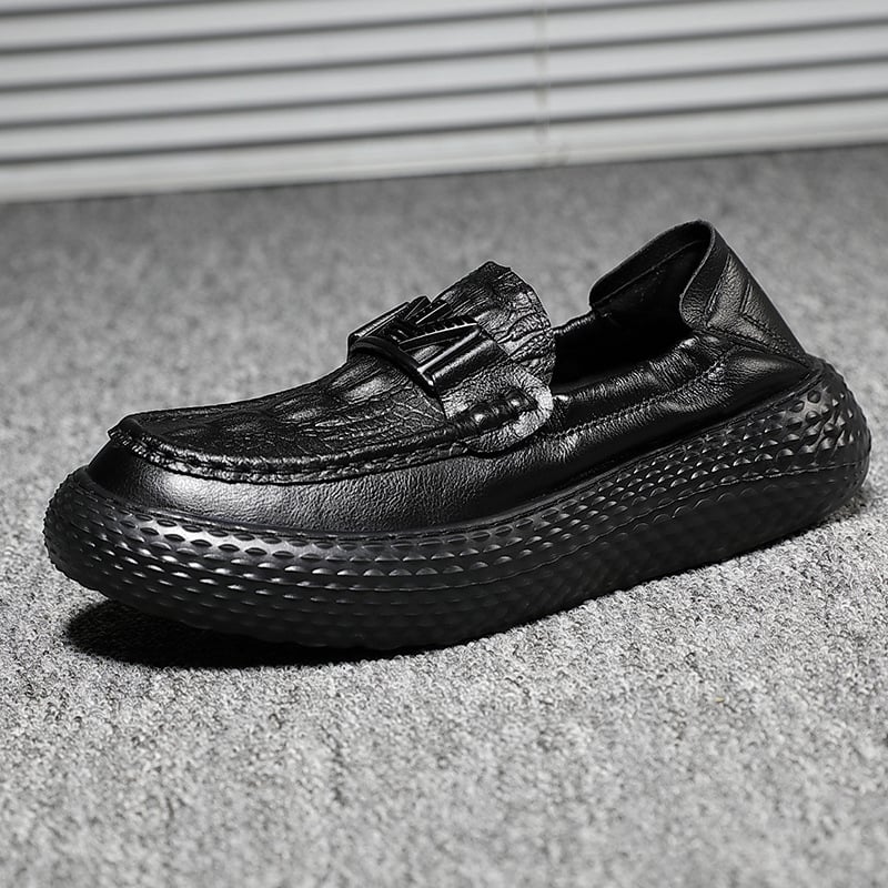 Vissalen Unisex Bean Shoes – Slip-On Nautične tenisice s gumom, zaobljeni vrh, visina pete 3–5 cm, dobna skupina 18–40