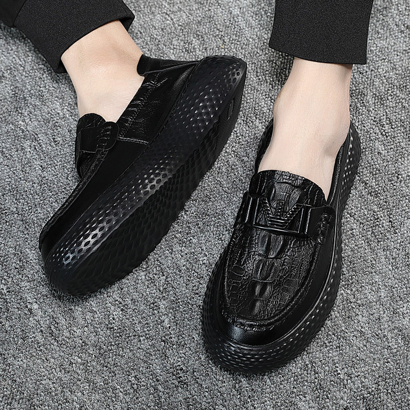 Vissalen Unisex Bean Shoes – Slip-On Nautične tenisice s gumom, zaobljeni vrh, visina pete 3–5 cm, dobna skupina 18–40