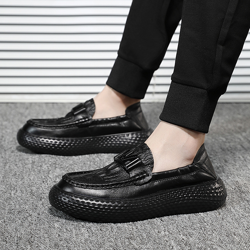 Vissalen Unisex Bean Shoes – Slip-On Nautične tenisice s gumom, zaobljeni vrh, visina pete 3–5 cm, dobna skupina 18–40