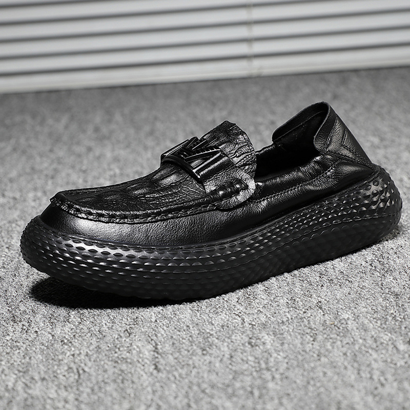 Vissalen Unisex Bean Shoes – Slip-On Nautične tenisice s gumom, zaobljeni vrh, visina pete 3–5 cm, dobna skupina 18–40