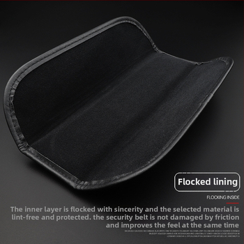 Automobilové ramenné vankúše na pás, Van Gogh, z Nappa kože, s logom, kompatibilné s Mercedes-Benz, Audi a BMW