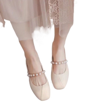 Pantofi satinati, vârf drept, model craniu, toc gros 4–6 cm, toamnă