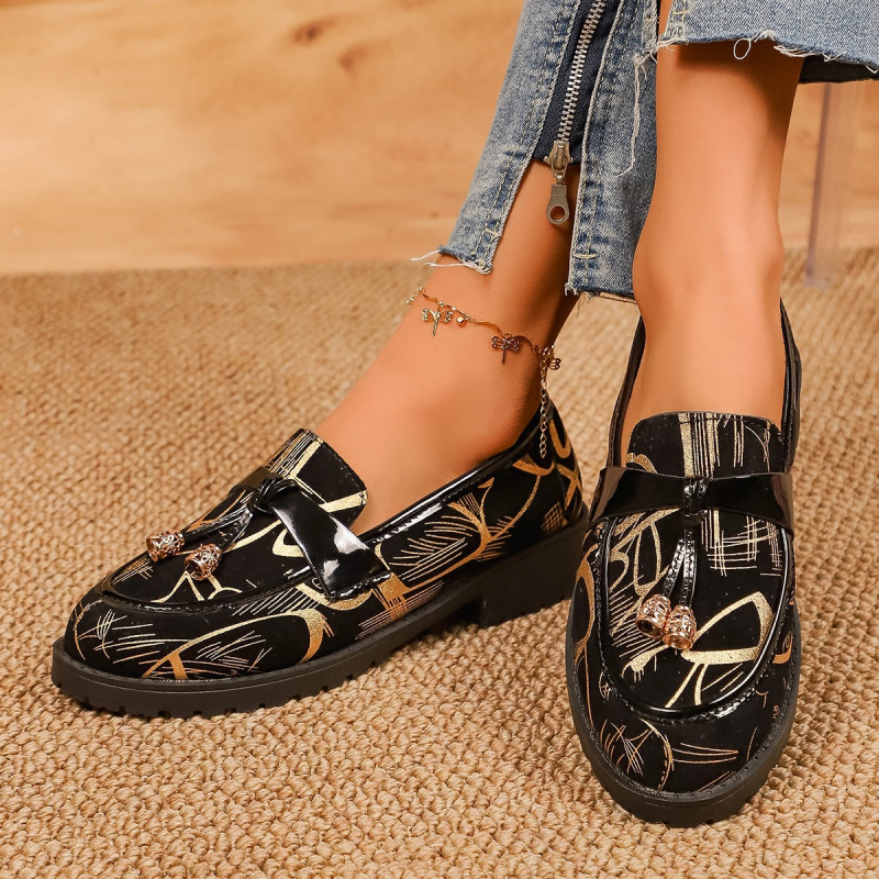 Loafers u korejskom stilu – zaobljeni nos, PU gornji dio, debeli gumeni đon, 3–5 cm visina potplata, unisex