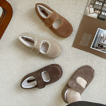 Λοφέρες με αυξημένο ύψος, Velcro κλείσιμο, Birkenstock-Style, δερμάτινο επάνω μέρος, χοντρή σόλα