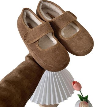 Λοφέρες με αυξημένο ύψος, Velcro κλείσιμο, Birkenstock-Style, δερμάτινο επάνω μέρος, χοντρή σόλα