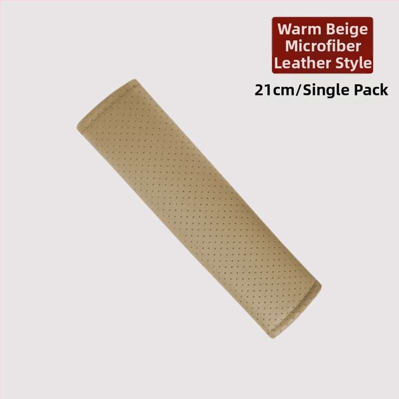 Защитна подложка за колан за автомобил — изкуствена кожа, мека и дишаща, против износване, против задушаване, универсална кройка