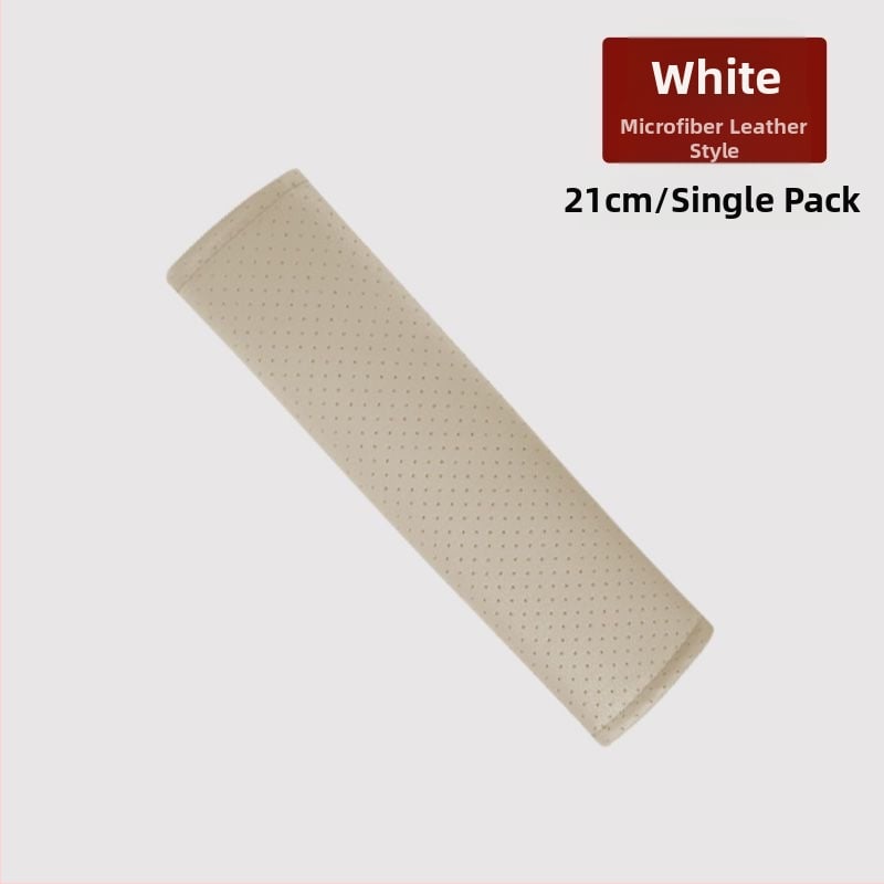 Защитна подложка за колан за автомобил — изкуствена кожа, мека и дишаща, против износване, против задушаване, универсална кройка