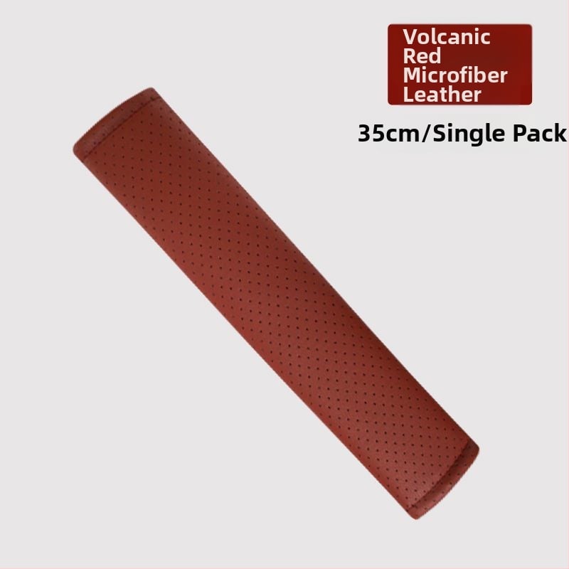 Защитна подложка за колан за автомобил — изкуствена кожа, мека и дишаща, против износване, против задушаване, универсална кройка