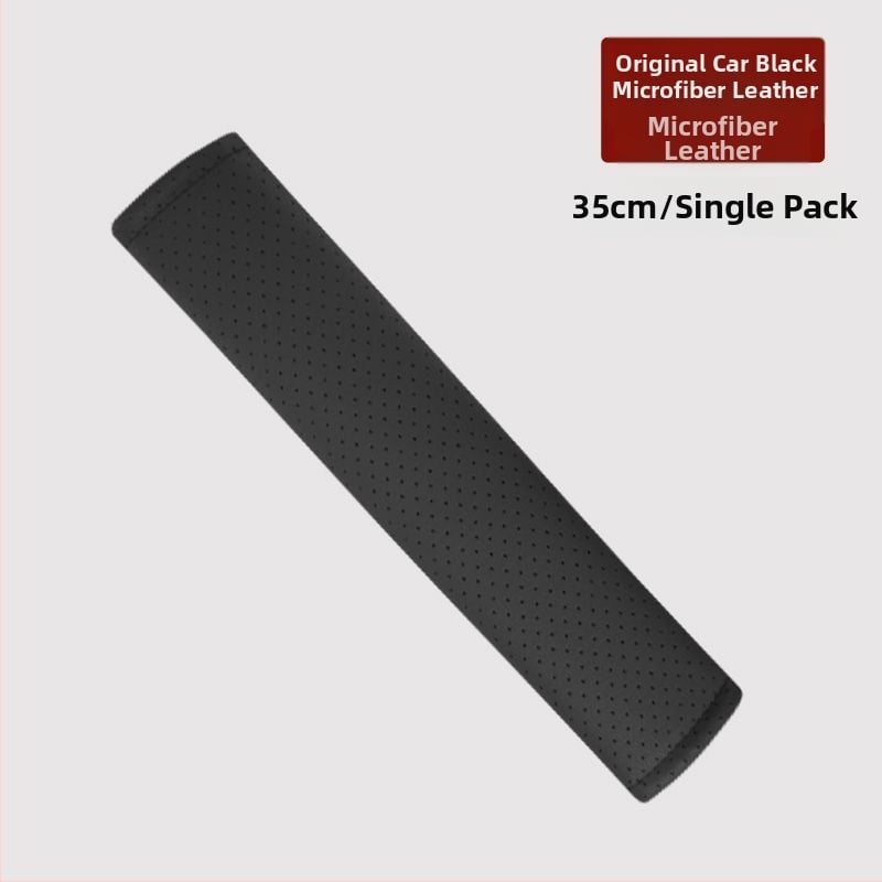 Защитна подложка за колан за автомобил — изкуствена кожа, мека и дишаща, против износване, против задушаване, универсална кройка