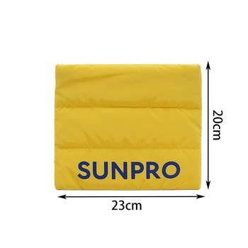 Putna kozmetička torbica za putovanje, horizontalni kvadratni oblik, poliester, natpis s slovima, zatvaranje na zip