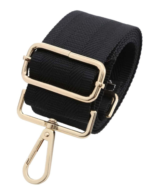 Canvasový popruh na tašku so zebrovým vzorom, jar 2025