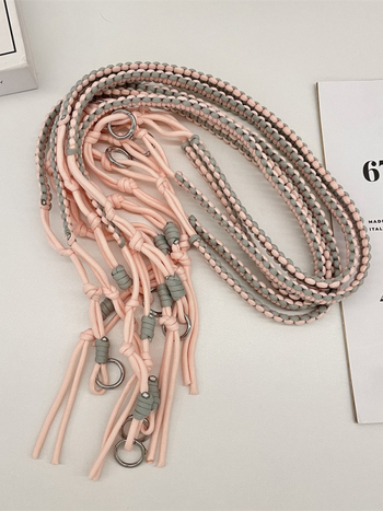 Remen za torbu od pletene uzice (Materijal: pletene uzice; Godina/Sezona: ljeto 2025; Kategorija: remen za torbu)