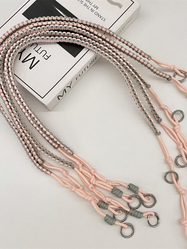 Remen za torbu od pletene uzice (Materijal: pletene uzice; Godina/Sezona: ljeto 2025; Kategorija: remen za torbu)