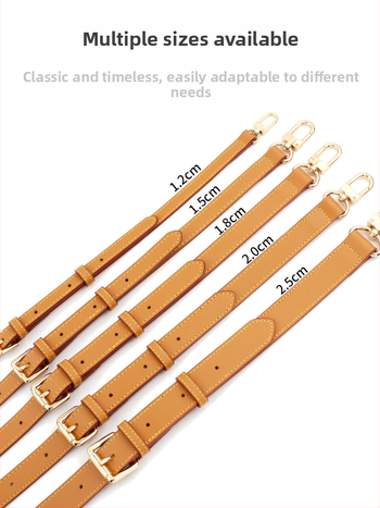 Odinė pečių juosta rankinėms – dviejų sluoksnių karvės odos