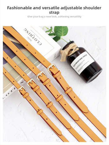 Odinė pečių juosta rankinėms – dviejų sluoksnių karvės odos