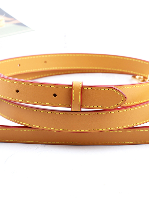 Odinė pečių juosta rankinėms – dviejų sluoksnių karvės odos