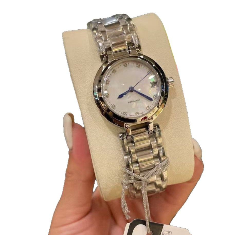 Ženski kvarcni sat s mjesečevom fazom i kalendarom – safirno staklo, vodootpornost 10 m