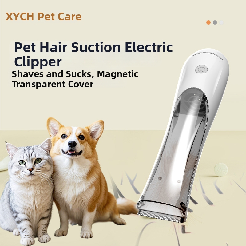 Elektriska mājdzīvnieku kopšanas griežamā iekārta ar putekļu sūcēju un uzlādi, ABS, Xinyue Pet Care, suņiem, 40 gab. kastē