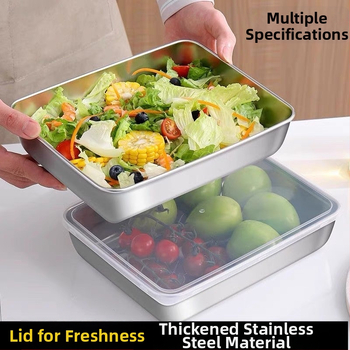 Négyzet alakú rozsdamentes acél tálalólemez, fényes felülettel, logónyomtatás elérhető, testreszabható