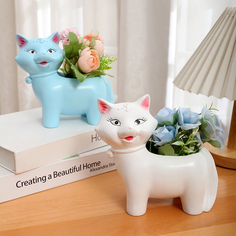 Figura od smole – lisica, ukras za stol, moderni minimalistički stil, marka Wenxi, šifra proizvoda 22.6