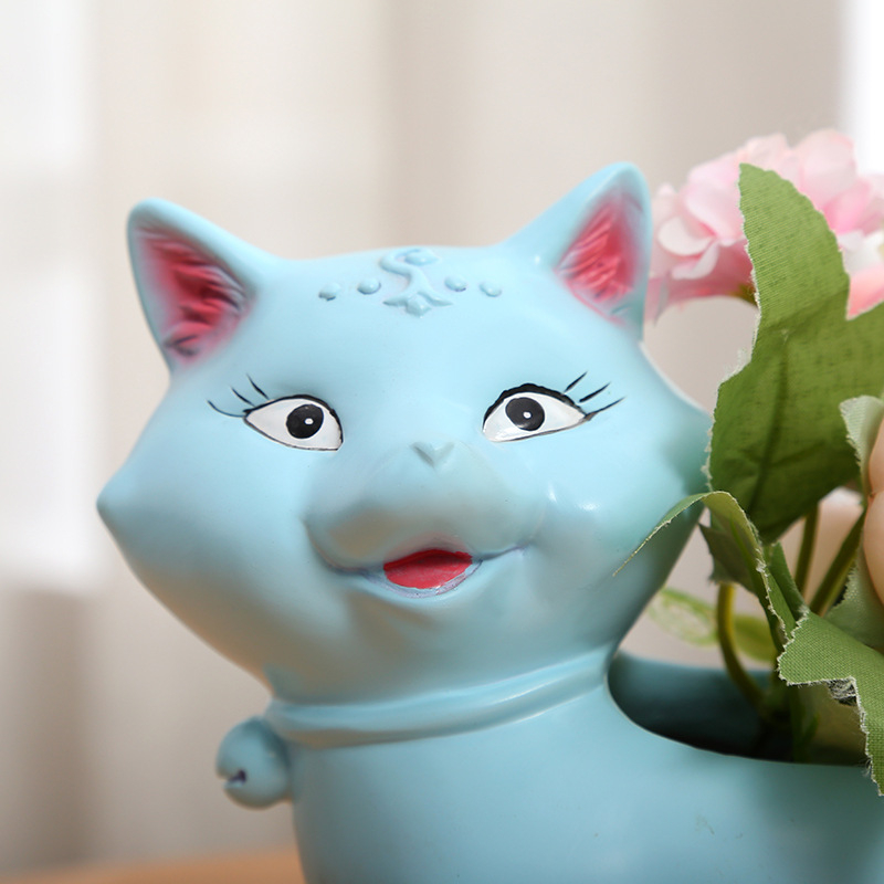 Figura od smole – lisica, ukras za stol, moderni minimalistički stil, marka Wenxi, šifra proizvoda 22.6