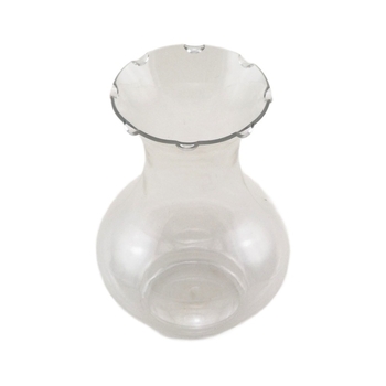 Plastična vaza s valovitim čipkastim uzorkom, za stolnu upotrebu, idiličan stil