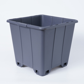 Lonac za borovnice, 30 L / 7 galona, plastičan, velik kvadratni, prozračan, kontrola korijena