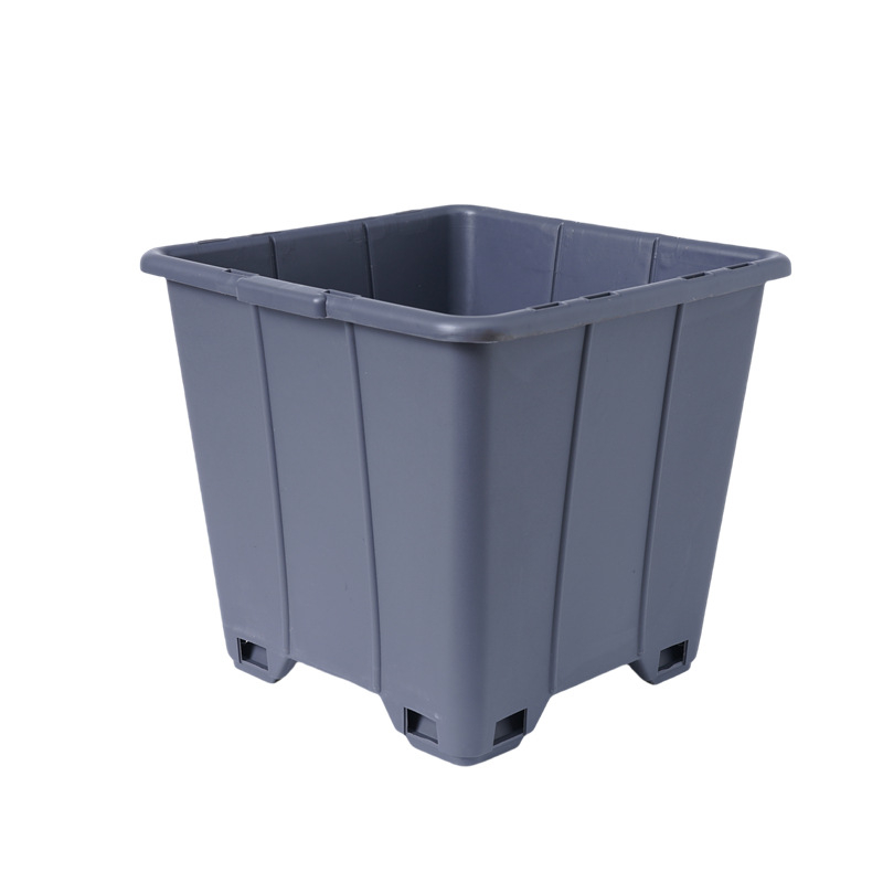 Lonac za borovnice, 30 L / 7 galona, plastičan, velik kvadratni, prozračan, kontrola korijena