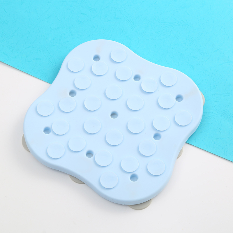 Silicijska posuda za polagano hranjenje kućnih ljubimaca i podlogu, oblik četverolistne deteline, protuklizna i zaštita od gušenja, za mačke i pse