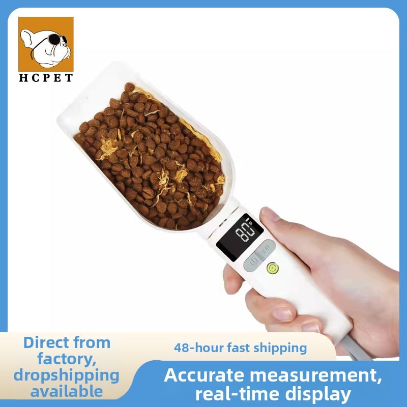 Mjerna žlica za hranu kućnih ljubimaca – za pse i mačke, ABS, 165 g, paket 40 kom, pribor za posuđe kućnih ljubimaca