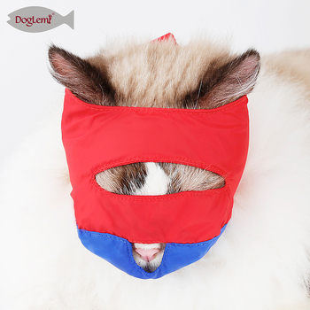 DogLemi nylon macska harapás elleni maszk gondozáshoz és fültisztításhoz