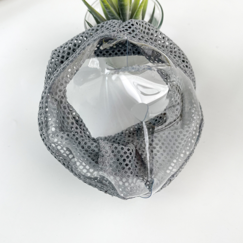 Maska za kućne ljubimce – mačke i psi – protiv ugriza i ogrebotina, dišna poliester kapuljača, prozirna kapuljača