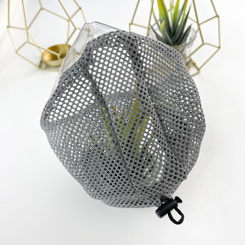 Maska za kućne ljubimce – mačke i psi – protiv ugriza i ogrebotina, dišna poliester kapuljača, prozirna kapuljača