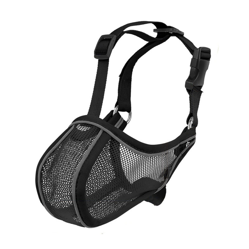 Muzzle za pse – za velike pasmine, poliester, protiv ugriza, protiv nehotičnog gutanja hrane, zaštitni poklopac