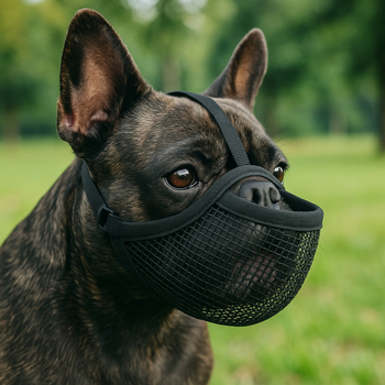 Rövid orrú kutya botminta, poliészter anyag, nem importált, márka nélküli