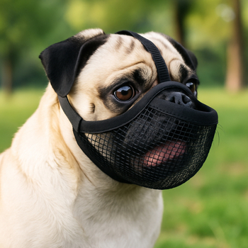 Rövid orrú kutya botminta, poliészter anyag, nem importált, márka nélküli