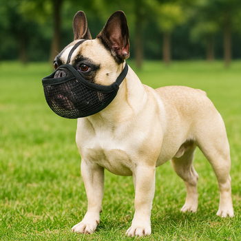 Rövid orrú kutya botminta, poliészter anyag, nem importált, márka nélküli