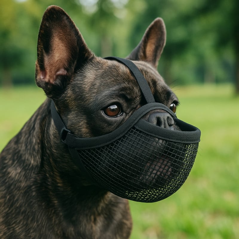 Rövid orrú kutya botminta, poliészter anyag, nem importált, márka nélküli