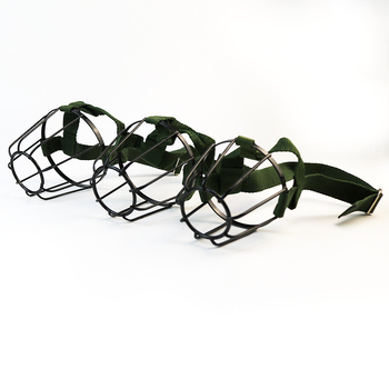 Fém kutya szájkötény — anti-harapás, anti-karcolás, 100 darabos csomag, ivóvízhez kompatibilis