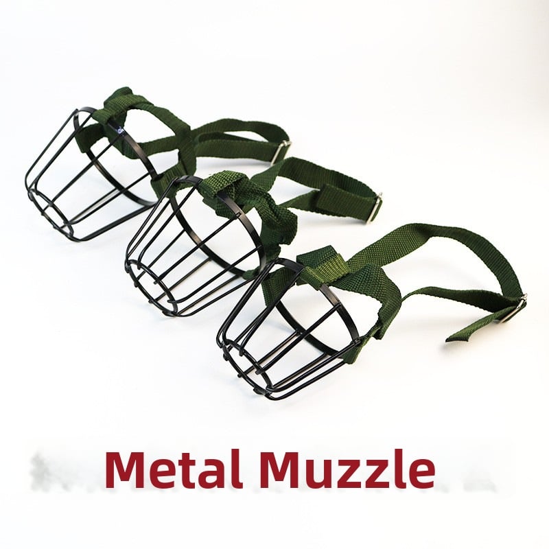 Fém kutya szájkötény — anti-harapás, anti-karcolás, 100 darabos csomag, ivóvízhez kompatibilis