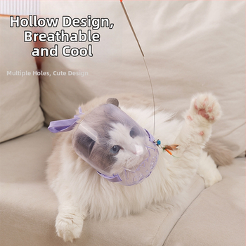 Macska-muzsál – ABS műanyag, Yf márka, harapás elleni kézi használatra (injekciók és fürdetés)