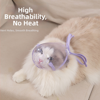 Macska-muzsál – ABS műanyag, Yf márka, harapás elleni kézi használatra (injekciók és fürdetés)