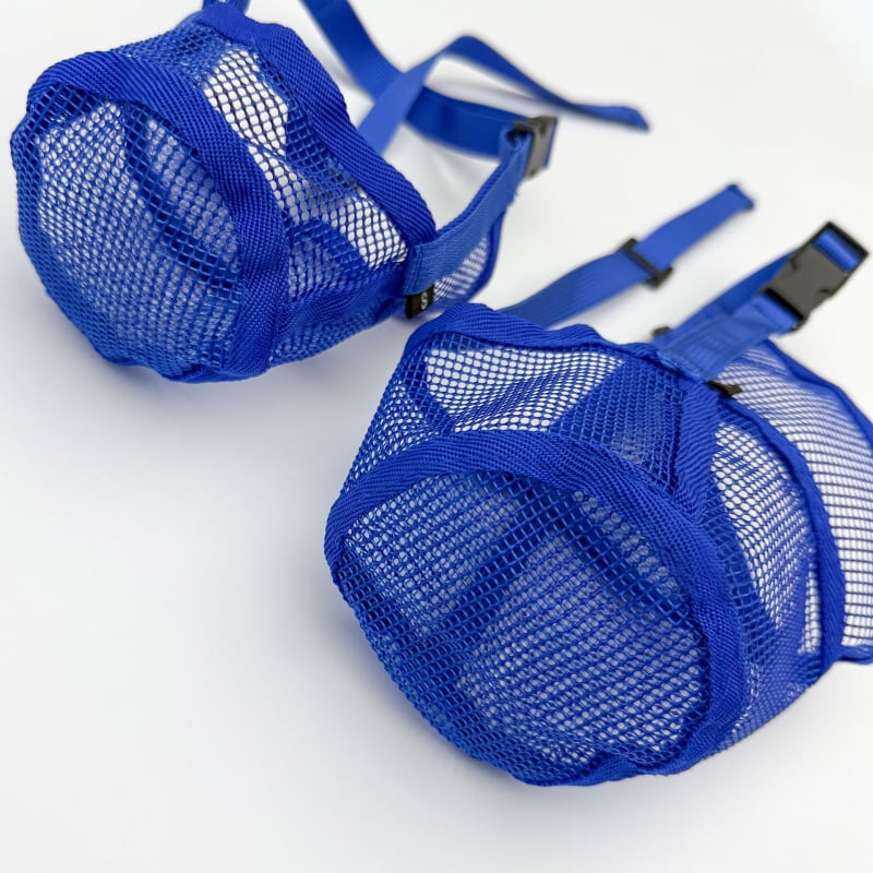 Teljes arcú kutyabot, hálós kialakítás, poliészter, közepes és nagy testű kutyáknak
