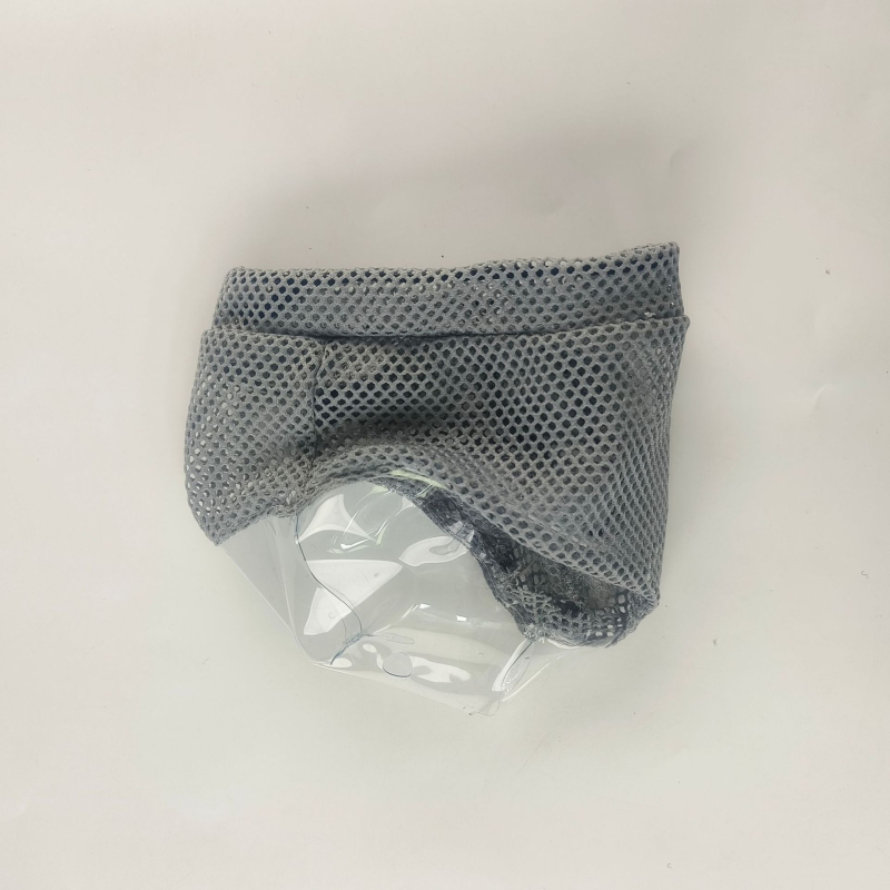 Háziállatmaszk macskák és kutyák számára - nyalogzás elleni, karmolás elleni, evés elleni, lélegző poliészter maszk, nem akadályozza a látást