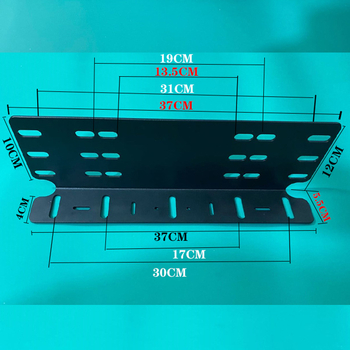 Držač registarske pločice tipa B, aluminijska legura, univerzalan za sve modele, Teng Yi Lighting