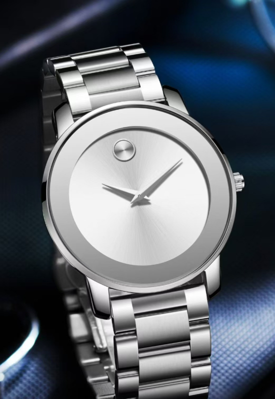 Austoba 2446 Muški kvarcni sat s Swiss ETA mehanizmom, vodootporan do 30 m, metalno kućište