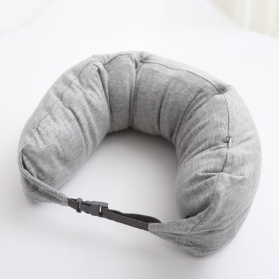 U-oblika jastuk za vrat, punilo od EPS pjene, navlaka od 100% pamuka, 100% postotak punila i tkanine