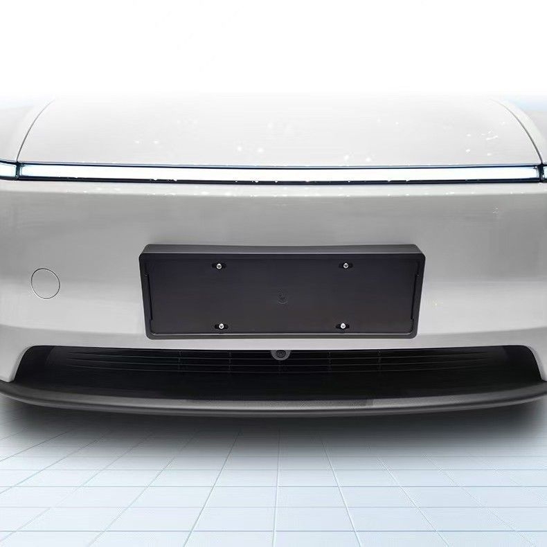 Tesla Model Y/Model 3 rendszámtábla keret (új verzió) – műanyag