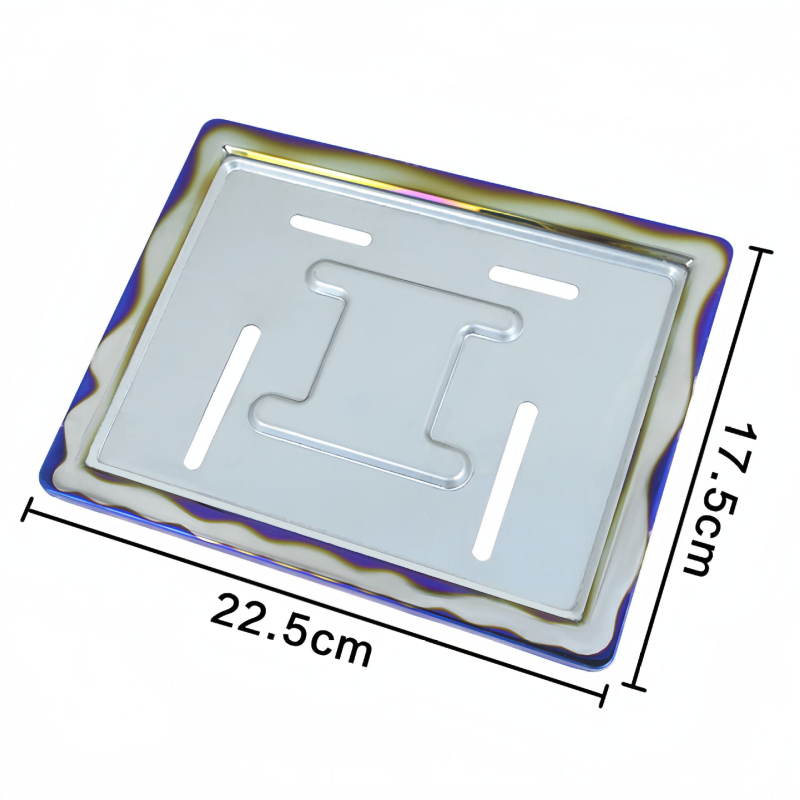 Държач за регистрационен номер на мотоциклет за Тайланд, неръждаема стомана, GMT17, съвместим с тайландски модели
